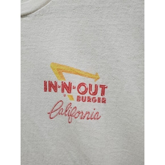IN-N-OUT LOT OF 2 SHORT SLEEVE T-SHIRT WHITE SIZE LARGE BLACK LAS VEGAS SIZE XL - Picture 13 of 16